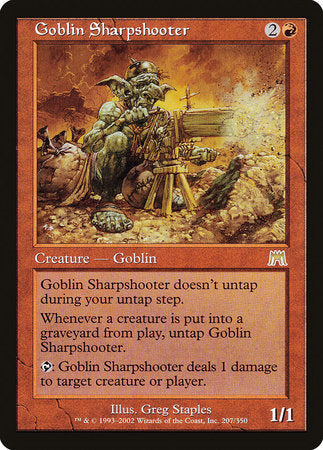 Goblin Sharpshooter [Onslaught] | Exor Games Truro