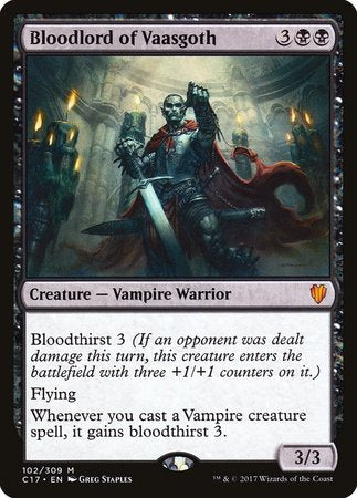 Bloodlord of Vaasgoth [Commander 2017] | Exor Games Truro