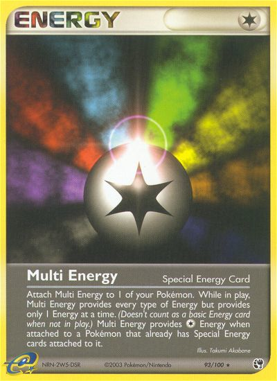 Multi Energy (93/100) [EX: Sandstorm] | Exor Games Truro