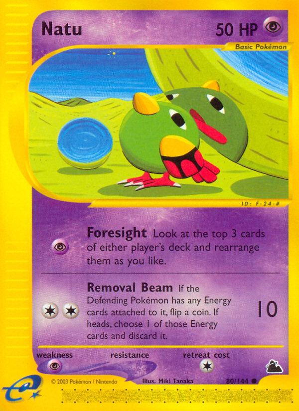 Natu (80/144) [Skyridge] | Exor Games Truro