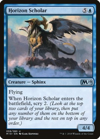 Horizon Scholar [Core Set 2019] | Exor Games Truro
