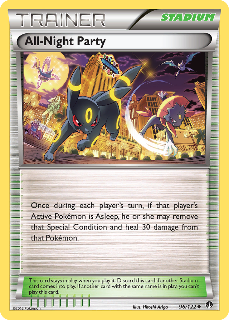 All-Night Party (96/122) [XY: BREAKpoint] | Exor Games Truro