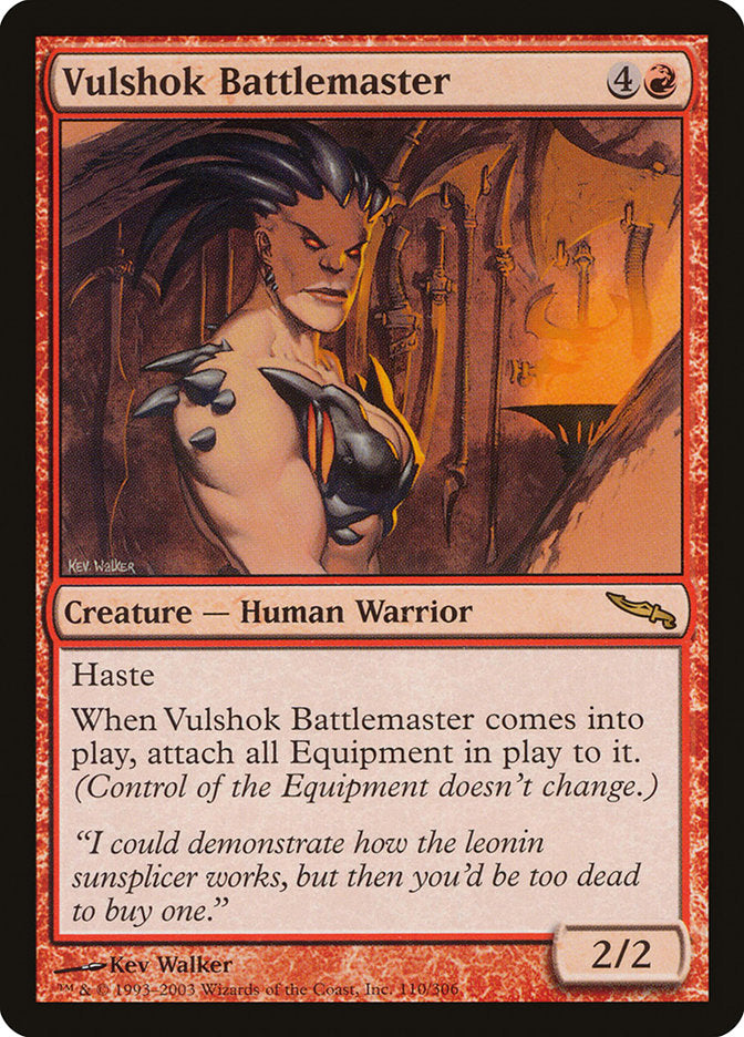 Vulshok Battlemaster [Mirrodin] | Exor Games Truro
