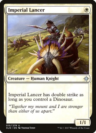 Imperial Lancer [Ixalan] | Exor Games Truro