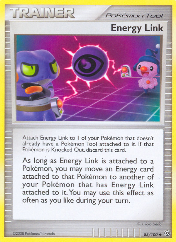 Energy Link (83/100) [Diamond & Pearl: Stormfront] | Exor Games Truro