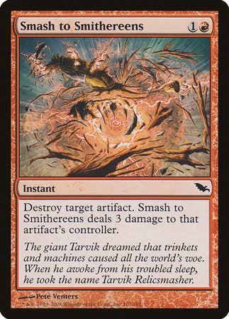 Smash to Smithereens [Shadowmoor] | Exor Games Truro