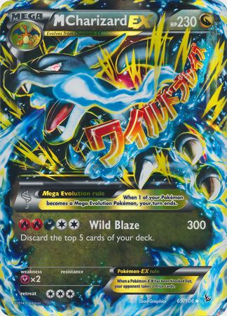 M Charizard EX (69/106) (Jumbo Card) [XY: Flashfire] | Exor Games Truro