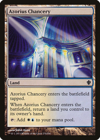 Azorius Chancery [Commander 2013] | Exor Games Truro