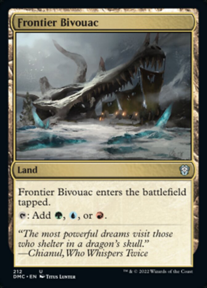 Frontier Bivouac [Dominaria United Commander] | Exor Games Truro