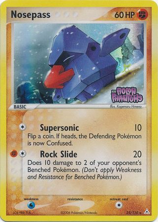 Nosepass (25/110) (Stamped) [EX: Holon Phantoms] | Exor Games Truro