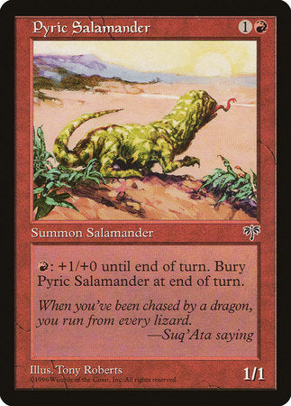 Pyric Salamander [Mirage] | Exor Games Truro