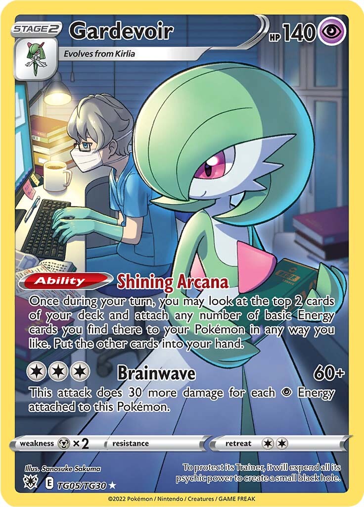 Gardevoir (TG05/TG30) [Sword & Shield: Astral Radiance] | Exor Games Truro