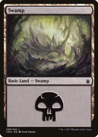 Swamp (298) [Commander Anthology] | Exor Games Truro