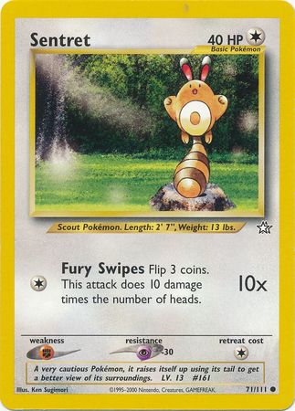Sentret (71/111) [Neo Genesis Unlimited] | Exor Games Truro