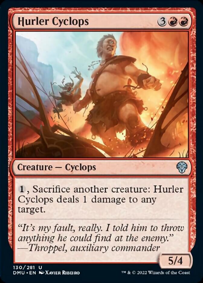 Hurler Cyclops [Dominaria United] | Exor Games Truro