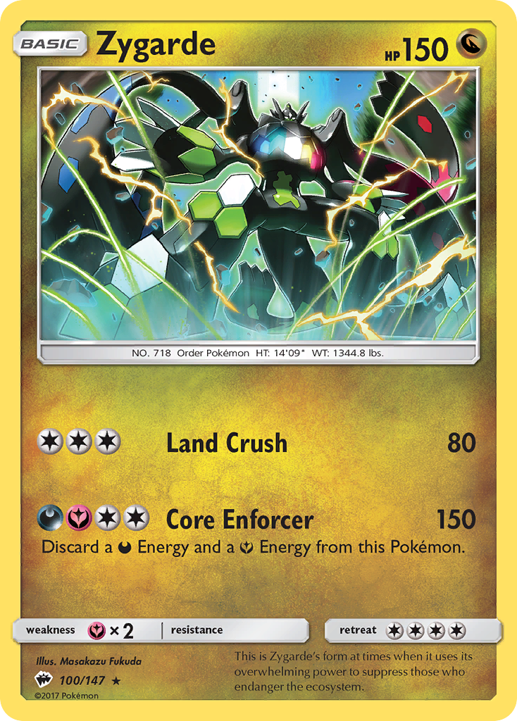 Zygarde (100/147) [Sun & Moon: Burning Shadows] | Exor Games Truro