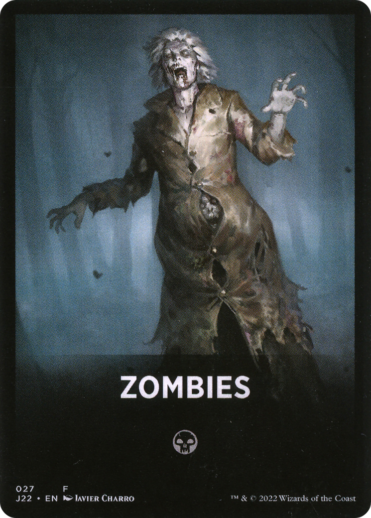 Zombies Theme Card [Jumpstart 2022 Front Cards] | Exor Games Truro