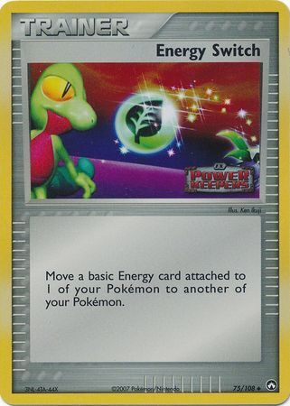 Energy Switch (75/108) (Stamped) [EX: Power Keepers] | Exor Games Truro