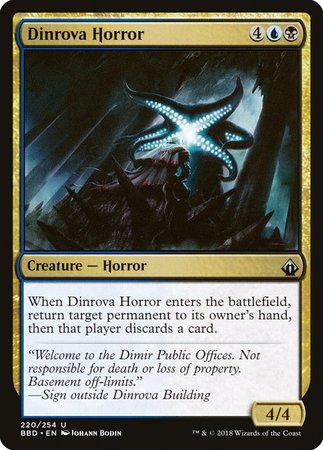 Dinrova Horror [Battlebond] | Exor Games Truro