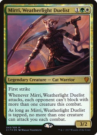 Mirri, Weatherlight Duelist [Commander 2017] | Exor Games Truro