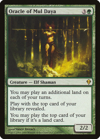 Oracle of Mul Daya [Zendikar] | Exor Games Truro