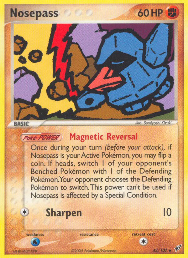 Nosepass (42/107) [EX: Deoxys] | Exor Games Truro