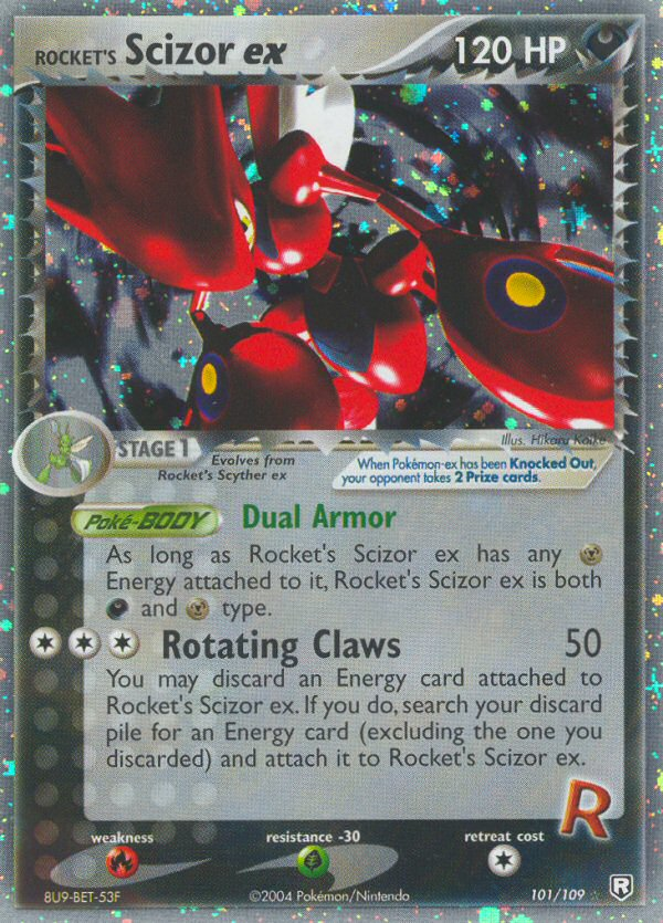 Rocket's Scizor ex (101/109) [EX: Team Rocket Returns] | Exor Games Truro