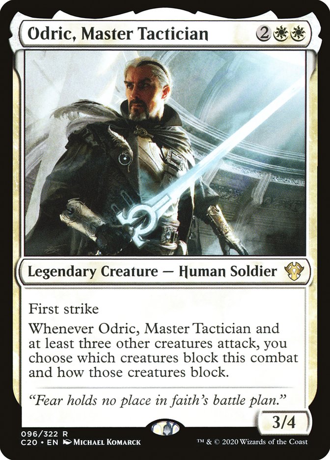 Odric, Master Tactician [Commander 2020] | Exor Games Truro