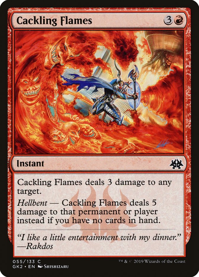 Cackling Flames [Ravnica Allegiance Guild Kit] | Exor Games Truro