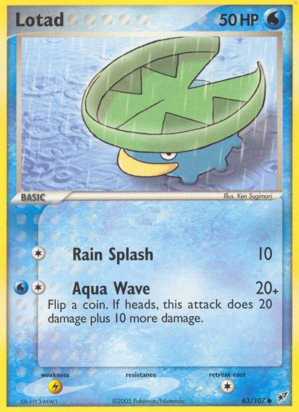 Lotad (63/107) [EX: Deoxys] | Exor Games Truro