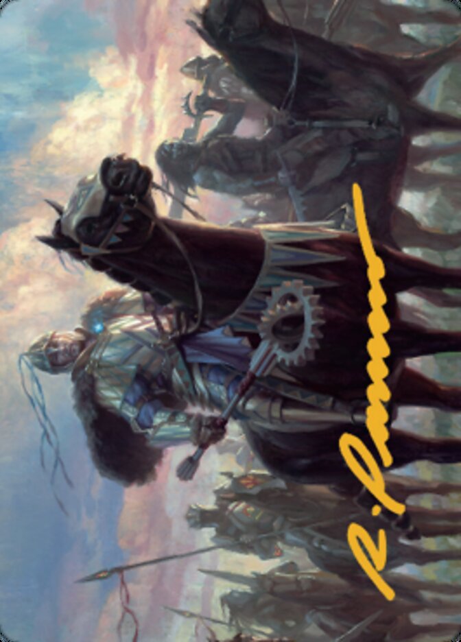 Shanid, Sleepers' Scourge Art Card (Gold-Stamped Signature) [Dominaria United Art Series] | Exor Games Truro