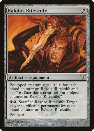 Rakdos Riteknife [Dissension] | Exor Games Truro