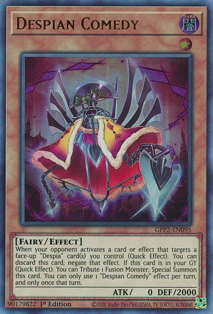 Despian Comedy [GFP2-EN095] Ultra Rare | Exor Games Truro