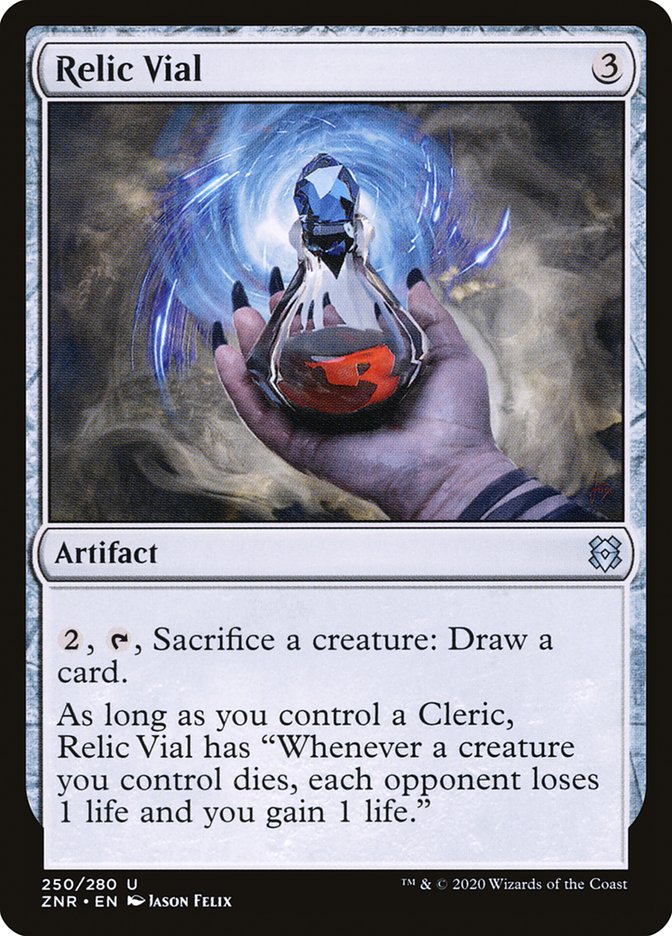 Relic Vial [Zendikar Rising] | Exor Games Truro
