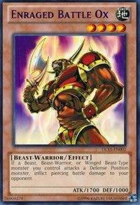 Enraged Battle Ox (Red) [DL15-EN002] Rare | Exor Games Truro