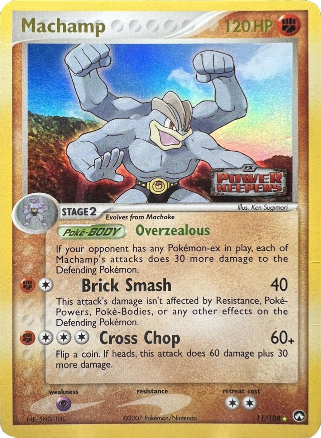 Machamp (11/108) (Stamped) [EX: Power Keepers] | Exor Games Truro