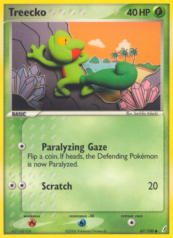 Treecko (67/100) [EX: Crystal Guardians] | Exor Games Truro