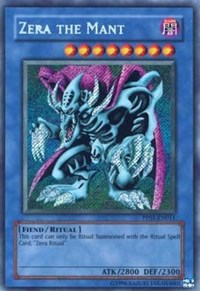 Zera the Mant [PP01-EN011] Secret Rare | Exor Games Truro