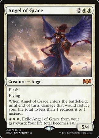 Angel of Grace [Ravnica Allegiance] | Exor Games Truro