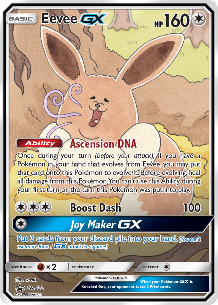 Eevee GX (SM233) [Sun & Moon: Black Star Promos] | Exor Games Truro