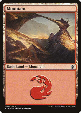 Mountain (262) [Khans of Tarkir] | Exor Games Truro