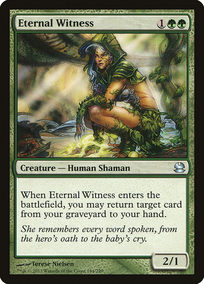 Eternal Witness [Modern Masters] | Exor Games Truro