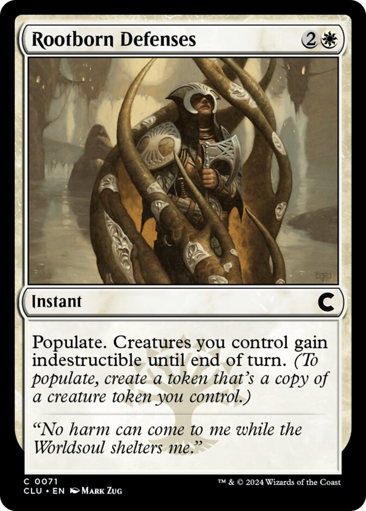 Rootborn Defenses [Ravnica: Clue Edition] | Exor Games Truro