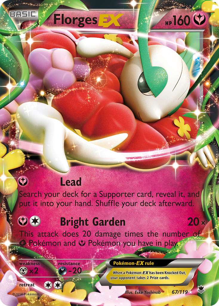 Florges EX (67/119) [XY: Phantom Forces] | Exor Games Truro