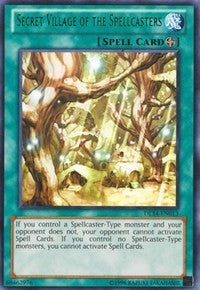 Secret Village of the Spellcasters (Green) [DL14-EN013] Rare | Exor Games Truro