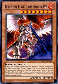 Horus the Black Flame Dragon LV8 (Purple) [DL17-EN002] Rare | Exor Games Truro