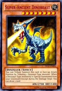 Super-Ancient Dinobeast (Red) [DL17-EN004] Rare | Exor Games Truro