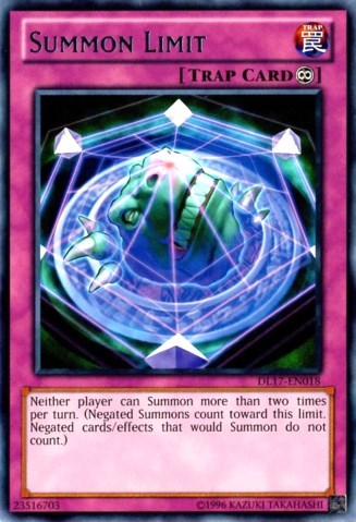 Summon Limit (Purple) [DL17-EN018] Rare | Exor Games Truro