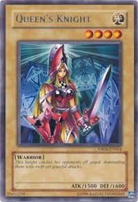 Queen's Knight [DR04-EN064] Rare | Exor Games Truro