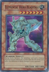 Elemental Hero Bladedge [DR04-EN067] Super Rare | Exor Games Truro